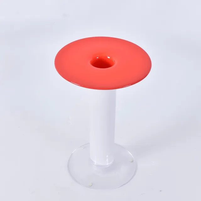 LENA BERGSTRÖM. ljusstake, glas, Orrefors "Colore".