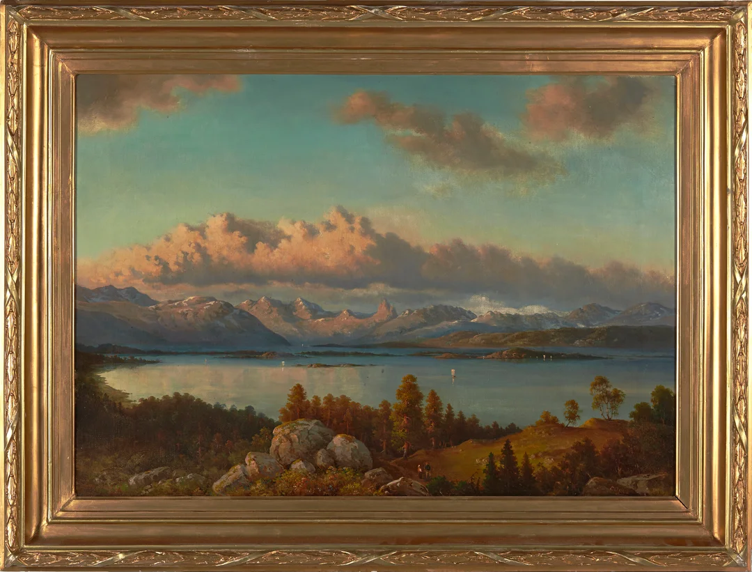 Due, Christian — Kystlandskap — Kunst/Maleri — Blomqvist