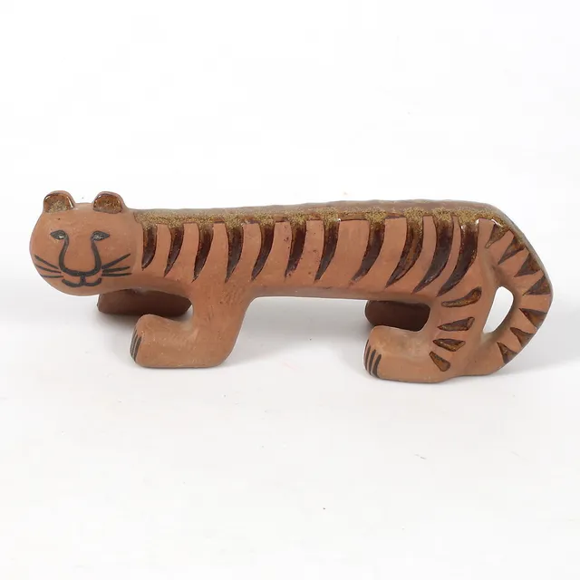 LISA LARSON. Stengods, "Tiger" ur serien Afrika, Gustavsberg.