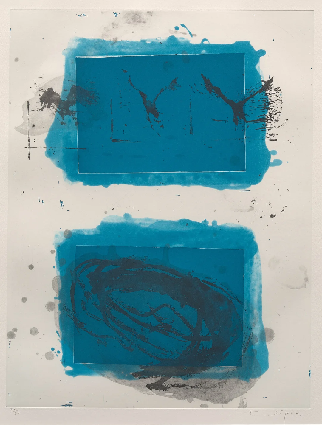 Nupen, Kjell — "Flygende" 2000 — Kunst/Grafikk — Blomqvist