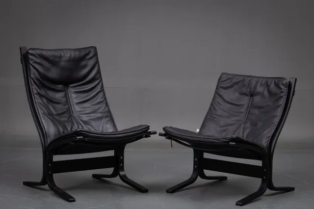 Ingmar Relling. High and low back 'Siesta Fiora' armchairs, display models (2)