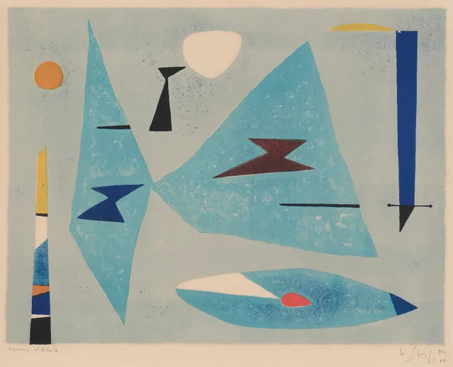 Singier, Gustave — "Point du Jour" 1955