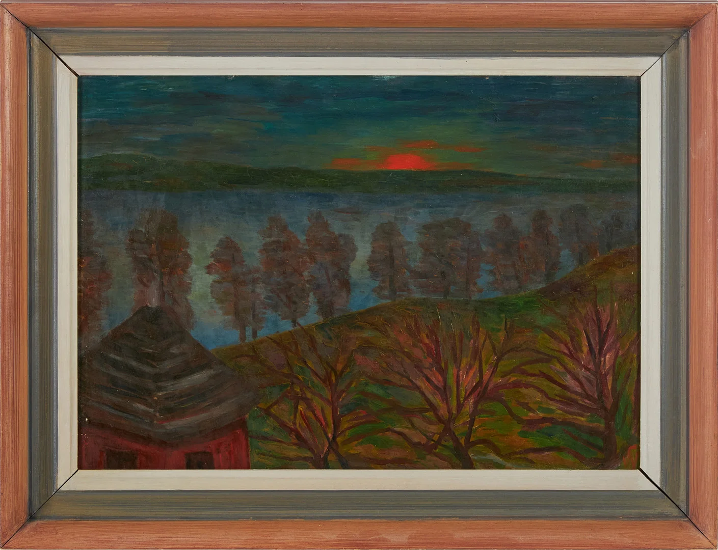 SVEN WESTMAN (1887-1962). "Långsund". — Paintings — Stockholms Auktionsverk Magasin 5