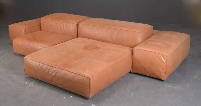 Piero Lissoni. Living Divani. Extrasoft modular sofa (8+1)