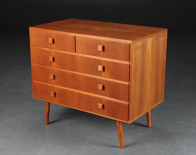 Kommode af teak, 1960'erne