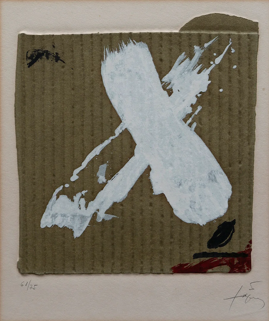 ANTONI TÀPIES. Untitled. — Engravings & Prints — Balclis