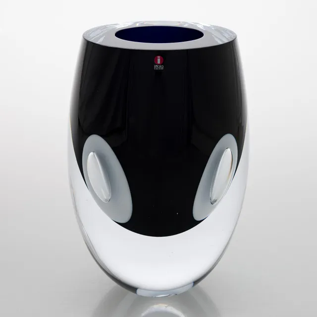 Timo Sarpaneva, skulptur, "Claritas", signerad Timo Sarpaneva Iittala 2001.