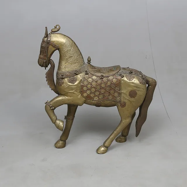 SKULPTUR, metall, orientalisk, 1900-tal.