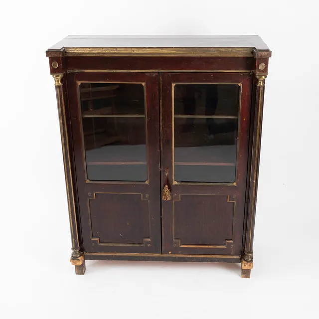 CABINET in Jacob style, 19th century.