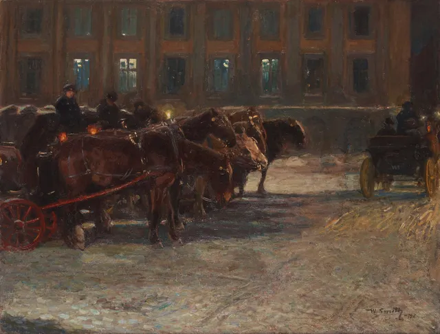 Wilhelm Smith, Drosksamling vid Arvfurstens palats, Stockholm.