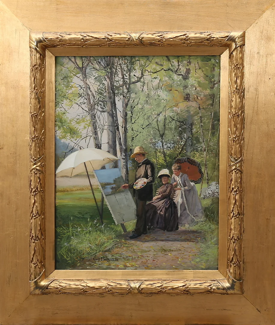 EMIL LINDGREN. — Paintings — Crafoord Auktioner Lund