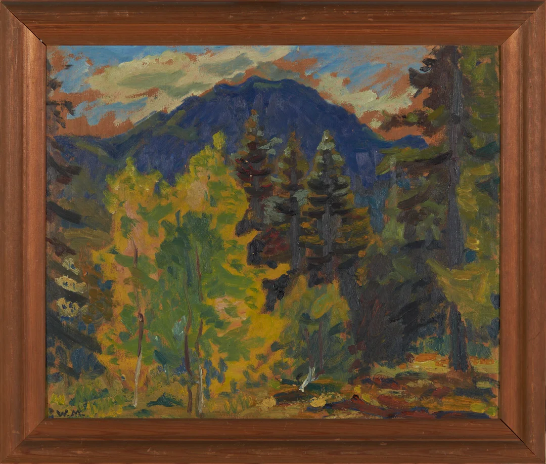 Midelfart, Willi — "Hjartdal" 1972 — Kunst/Maleri — Blomqvist