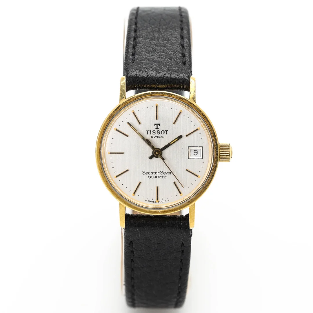 ARMBANDSUR, 18 k guld, Tissot, 25mm, kvarts, 80-tal. — Wristwatches — Auktionsmagasinet Vänersborg