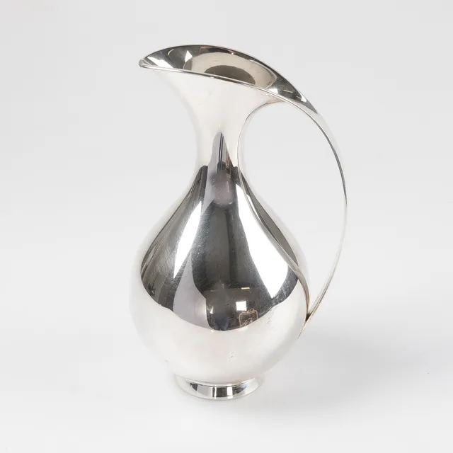 KAY FISKER. Kanna, 1,5 L, sterlingsilver, Anton Michelsen, Köpenhamn.