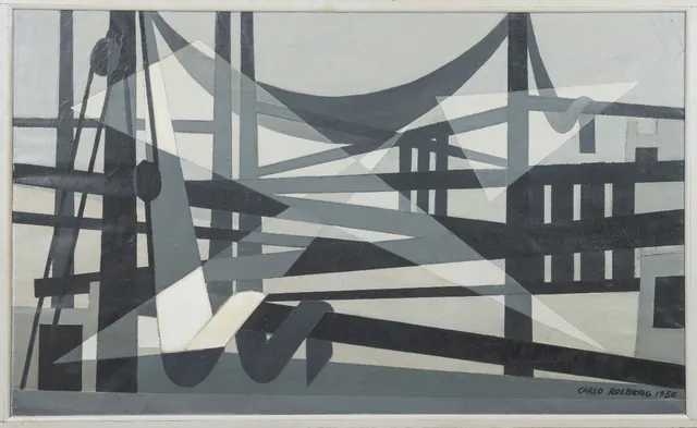 Carlo Rosberg. Untitled 1956.