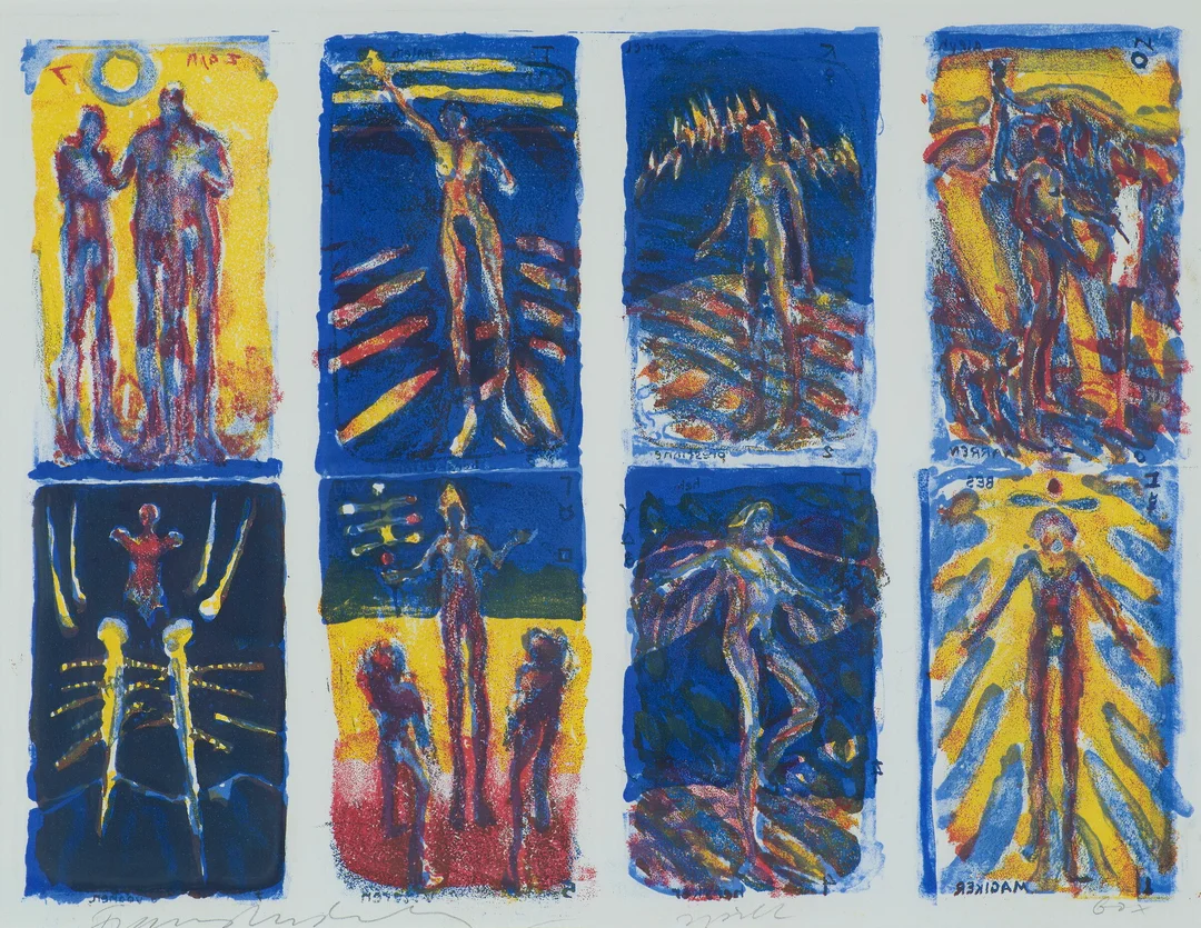 Widerberg, Frans — "Tarok" 1980 — Kunst/Grafikk — Blomqvist