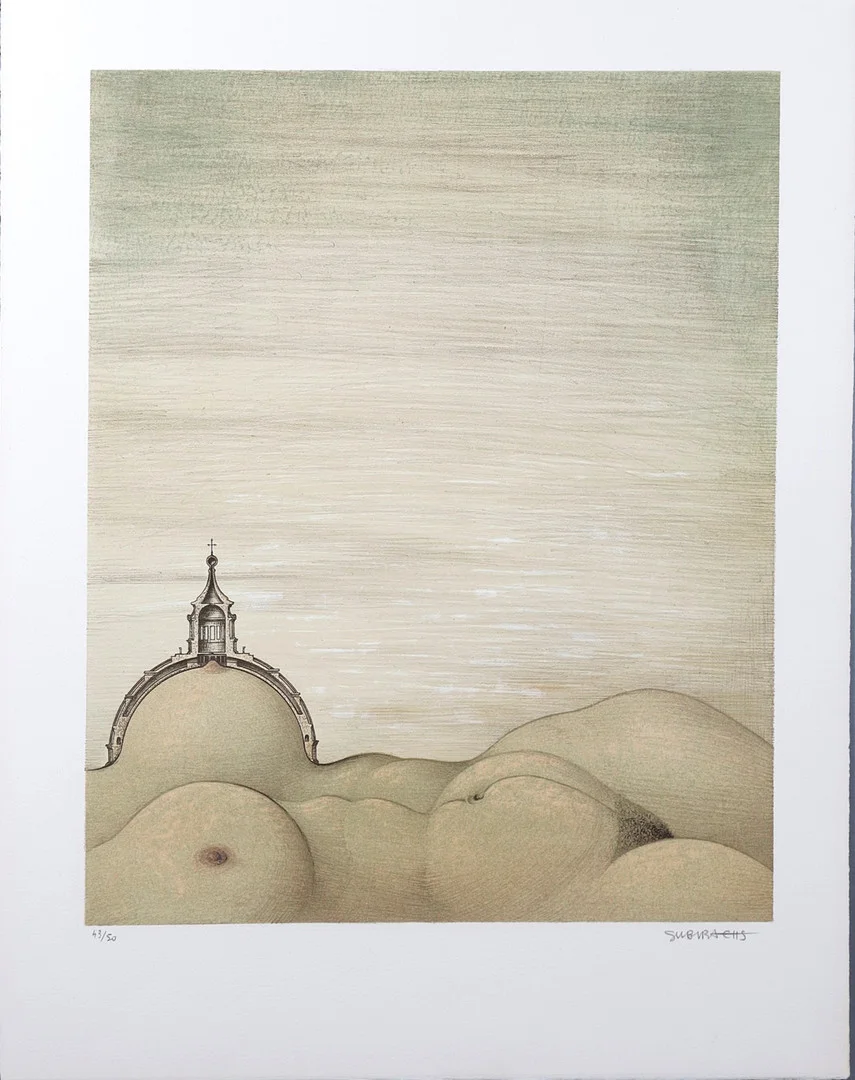 JOSEP MARIA SUBIRACHS. "Els set turons de Roma". — Engravings & Prints — Balclis