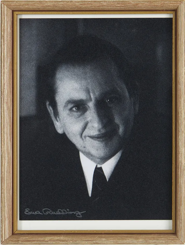 EWA RUDLING. Olof Palme, fotografi, signerad, 1973.