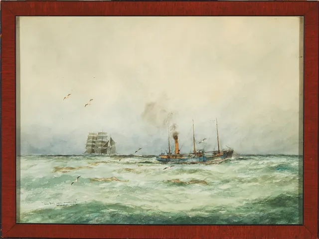 Birchall, William Minshall — "John Bull's ocean commercials" 1920