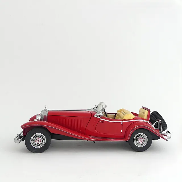 MODELLBIL, 1935 De Mercedes 500K Special Roadster, Franklin Mint.