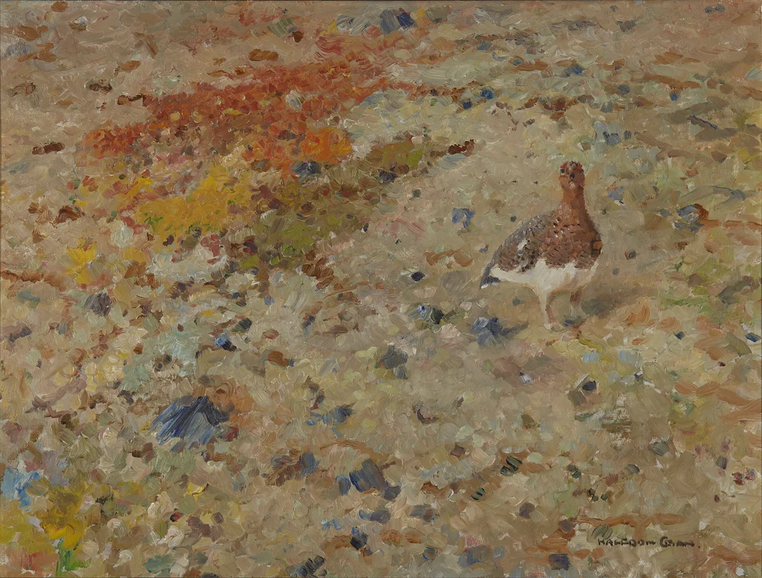 Gran, Halfdan — Rype — Kunst/Maleri — Blomqvist