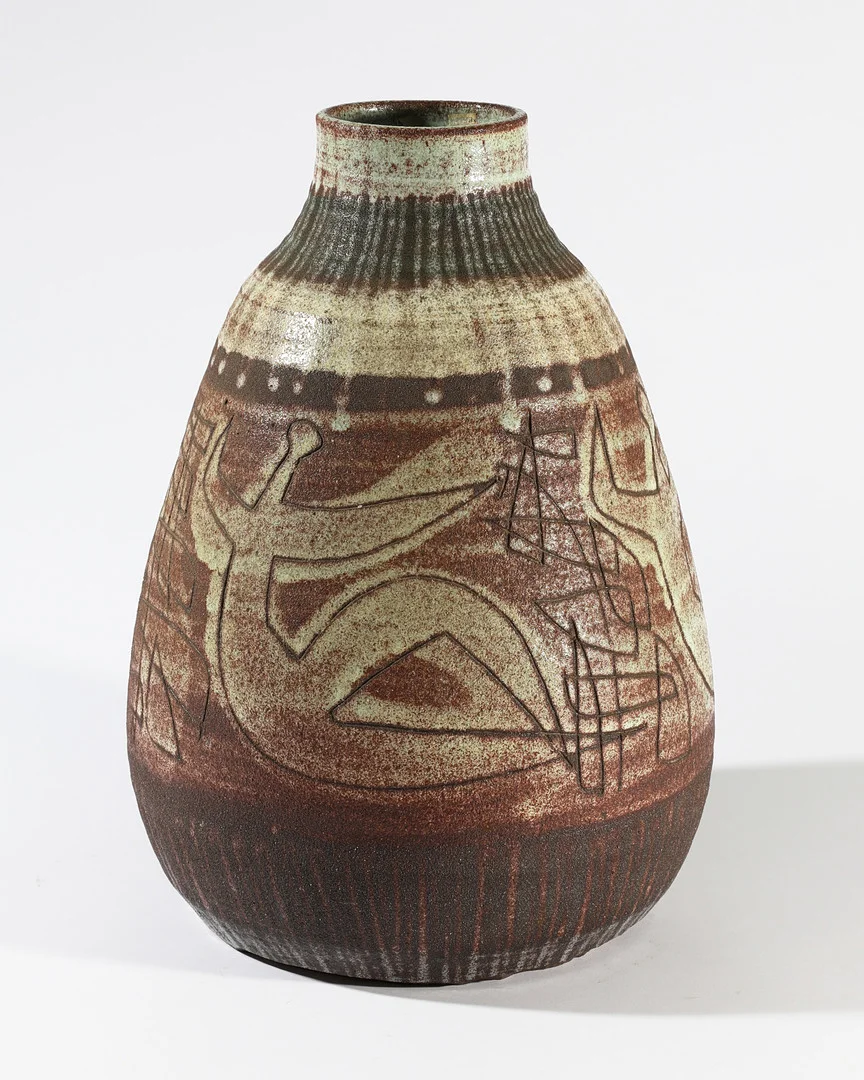 ACCOLAY. Vase. Keramik. 1960er Jahre (172-49). — European — Art and Design Auctions