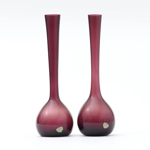 BULBVASER, 2 st, glas, Eneryda Glasbruk.