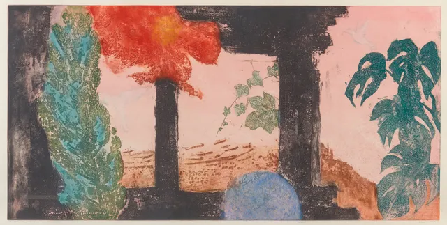 Finne, Ferdinand — "Thassos, Middelhavet, Solnedgang" 1989/92