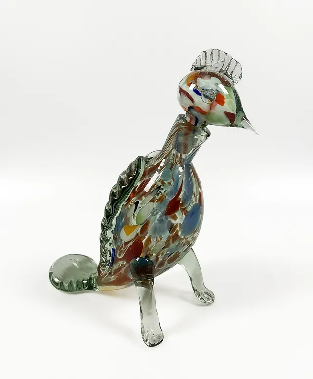 TURE BERGLUND. KARAFF, glas, Stockholm Glasbruk.