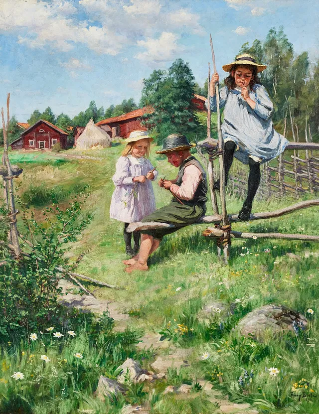FANNY BRATE. Från Morgården.