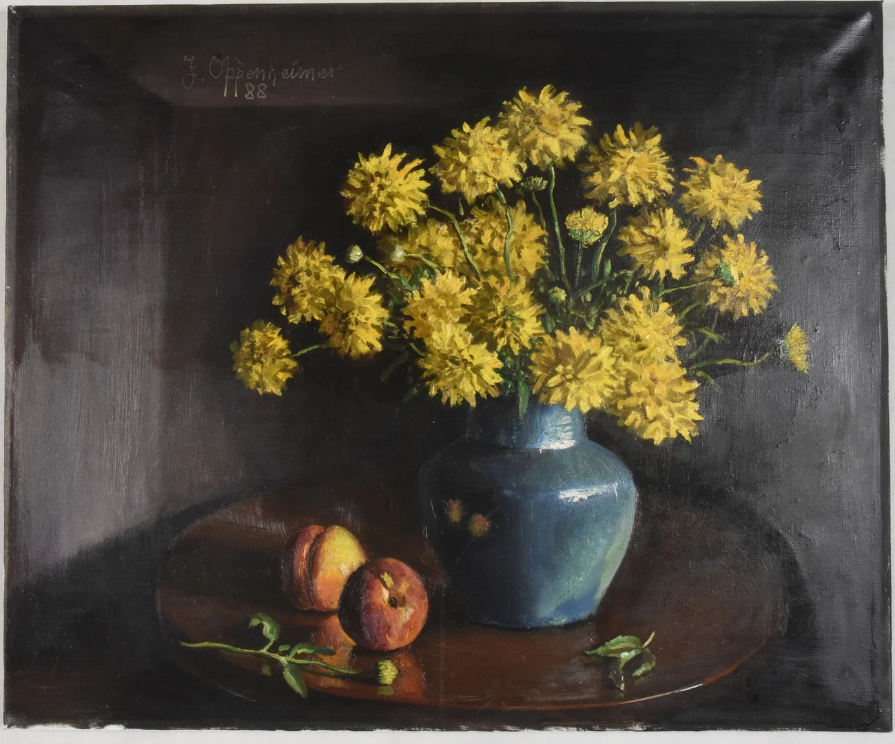 JOHNNY OPPENHEIMER. Olja på duk. — Paintings — Halmstads Auktionskammare