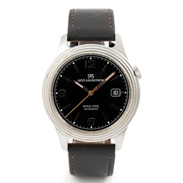 Sjöö Sandström, Royal Steel Classic II, armbandsur, 41 mm.