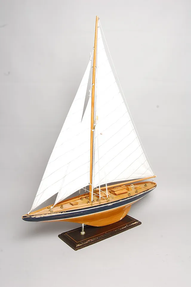 BÅTMODELL, 1900-talets senare del.