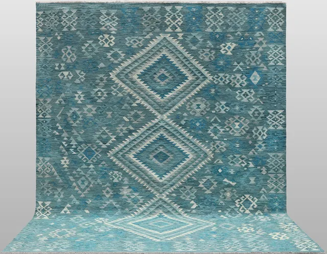 ORIENTMATTA, kelim, handvävd, klassisk design, ca 298 x 255 cm.