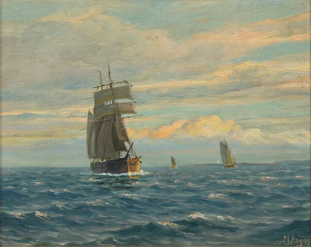 Aagaard, Martin — Godværsseilas