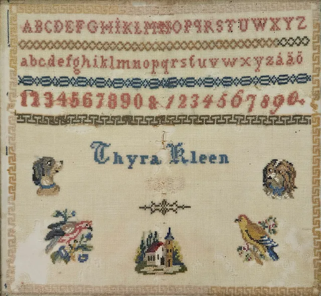 MÄRKTAVLA, Thyra Kleen 1883.