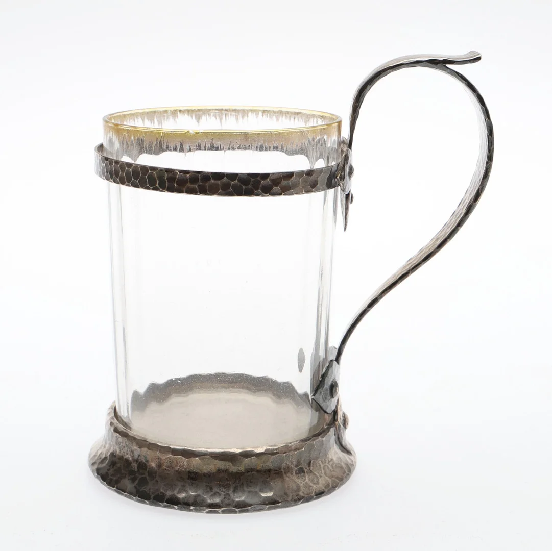 RUSSIAN SILVER CUP HOLDER. — Silver — Young's Auctions