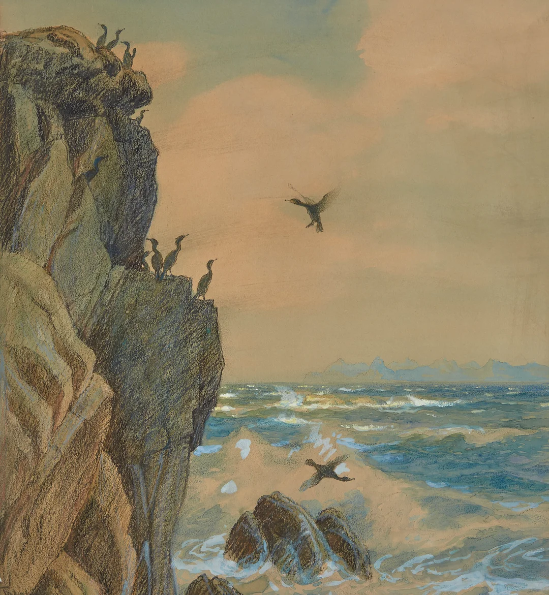 Holmboe, Thorolf — Skarvefjell — Kunst/Øvrig billedkunst — Blomqvist