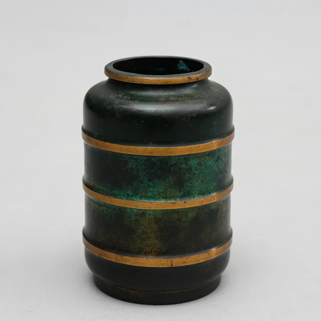VAS, Art deco,brons, Svenska metallverken ,1930/40-tal.