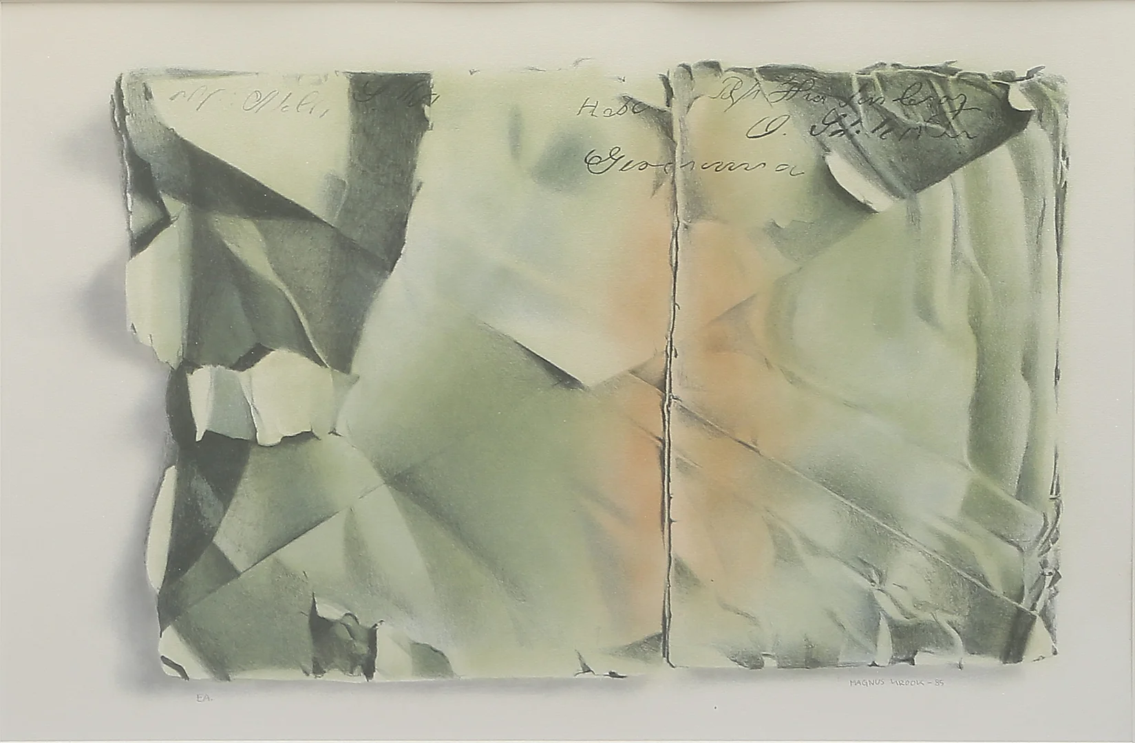 MAGNUS KROOK. LITO EA, signerad och daterad 1985. — Engravings & Prints — Kalmar Auktionsverk