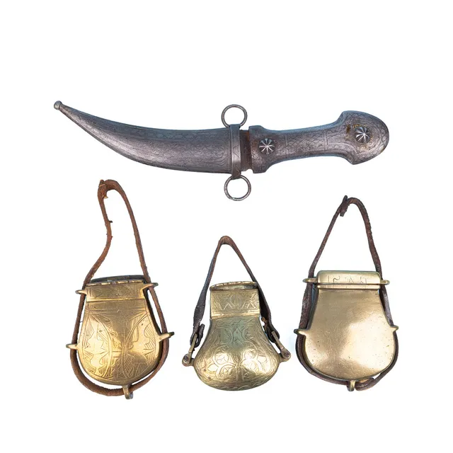 TÄNDHATTSDOSOR, Dolk, Ottomanska, 1800-tal.