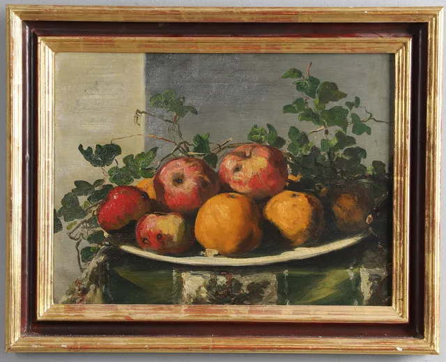 ATTRIBUTED TO GERMAIN RIBOT (1889-1973). STILL LIFE OF FRUIT IN A BOWL.