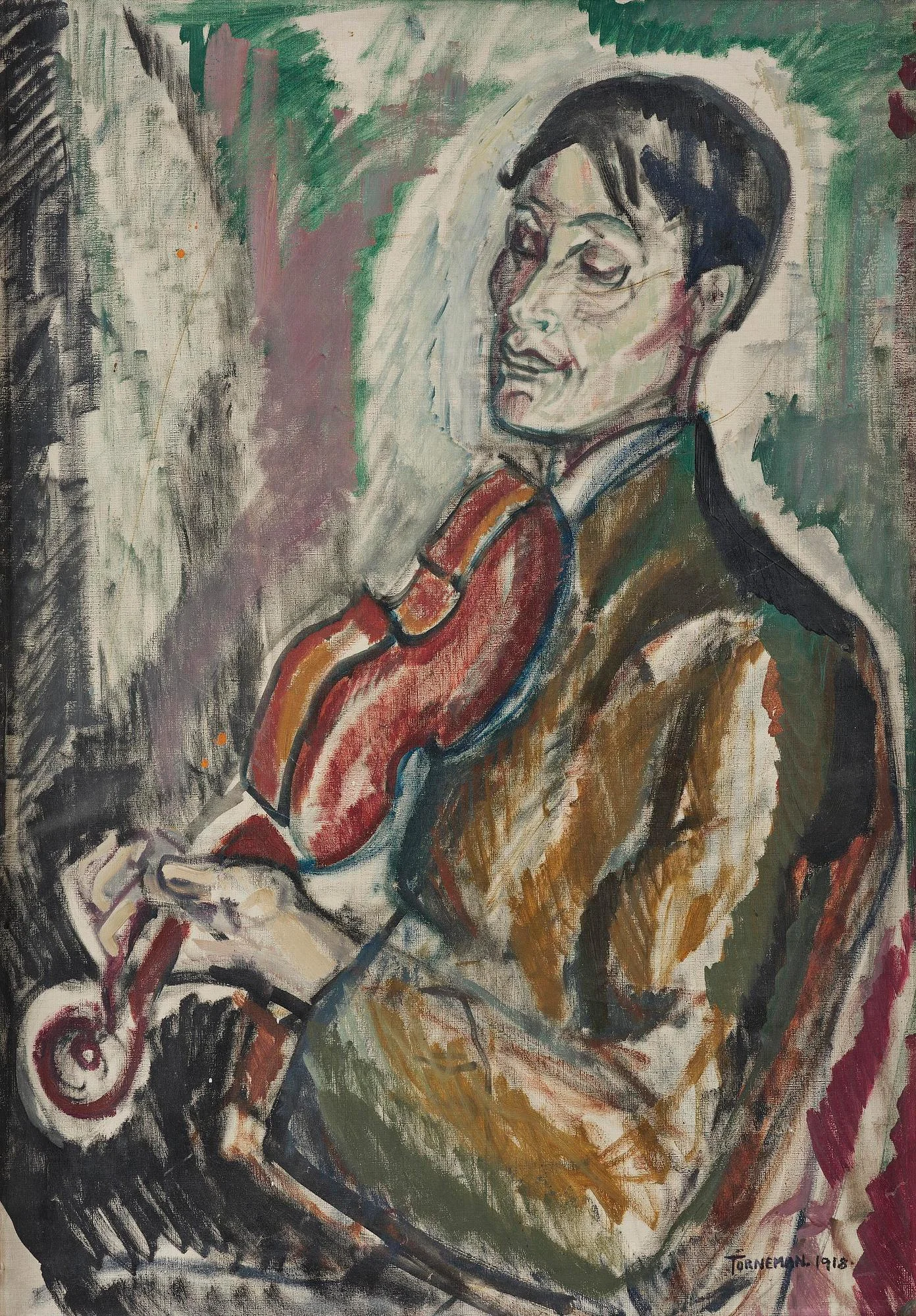 Axel Törneman, "Violinen". — Bukowskis