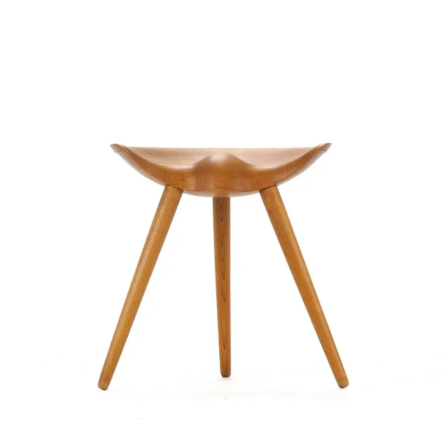 Mogens Lassen: Stool, teak