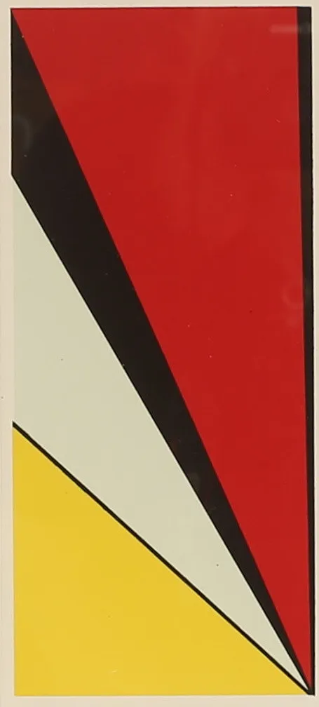 OLLE BAERTLING. Serigrafi, osignerad.