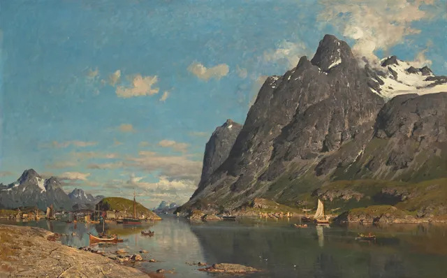Normann, Adelsteen — Fiskevær i Lofoten