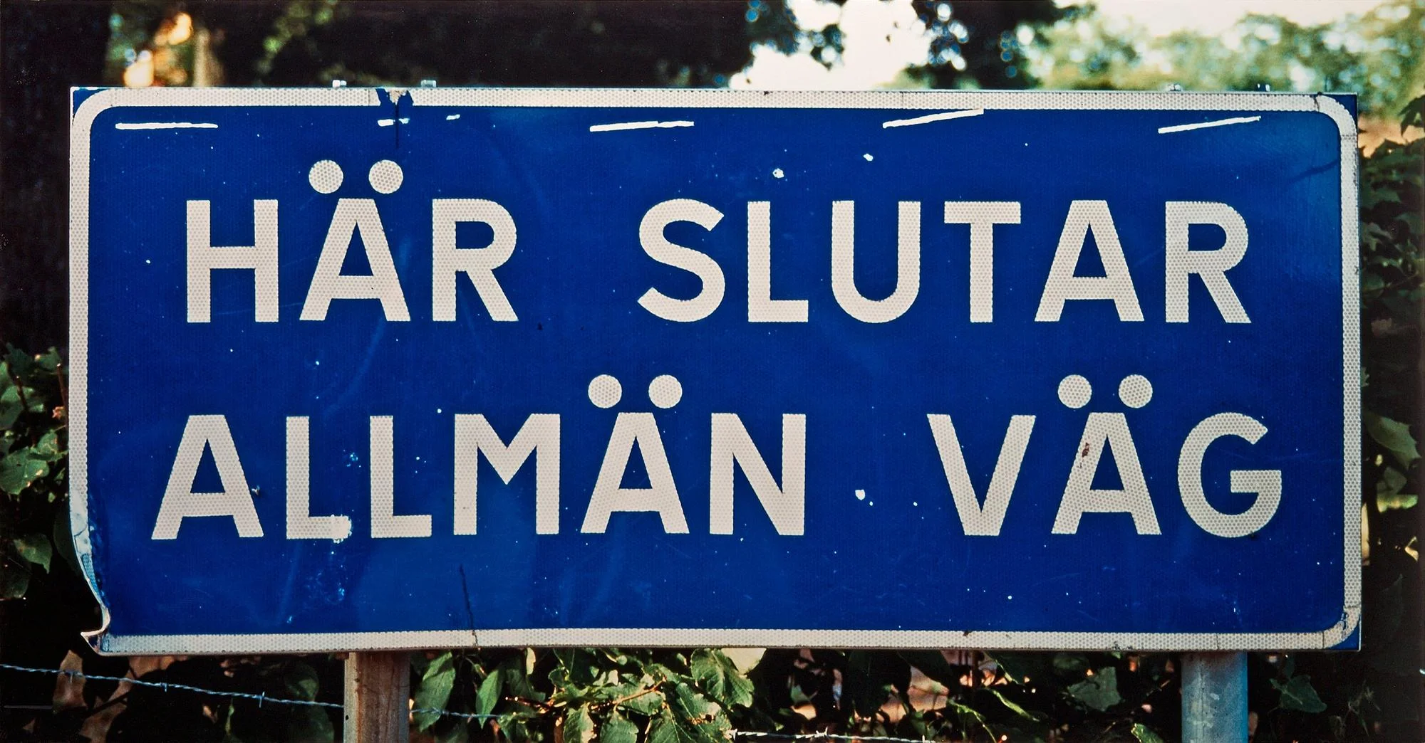 Dan Wolgers, "Här slutar allmän väg III". — Bukowskis