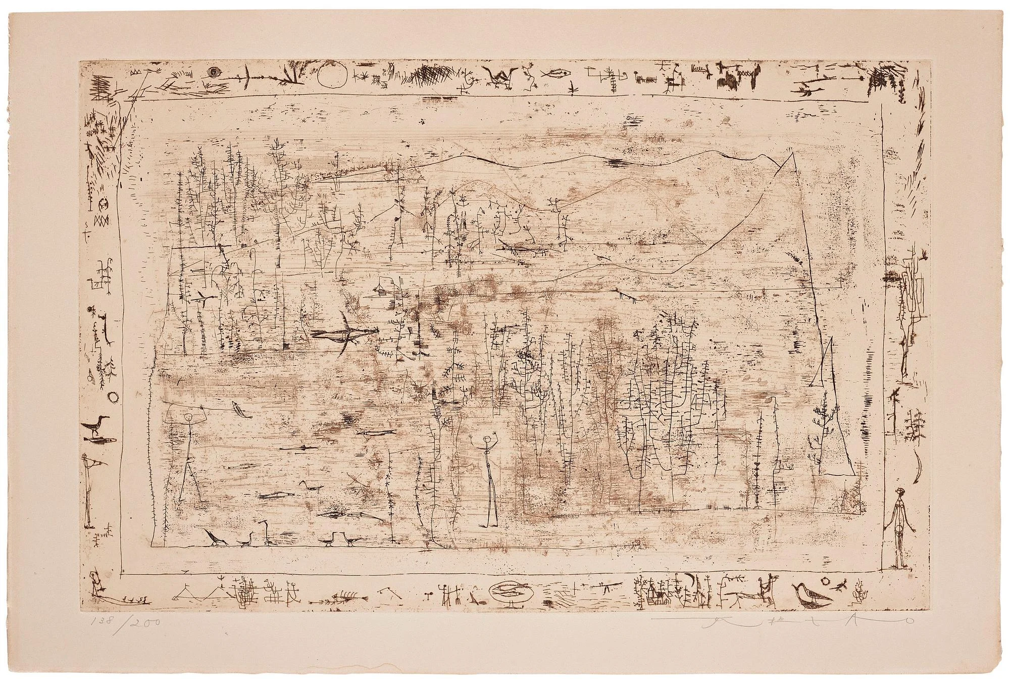 Zao Wou-ki, "Flore et Faune". — Bukowskis