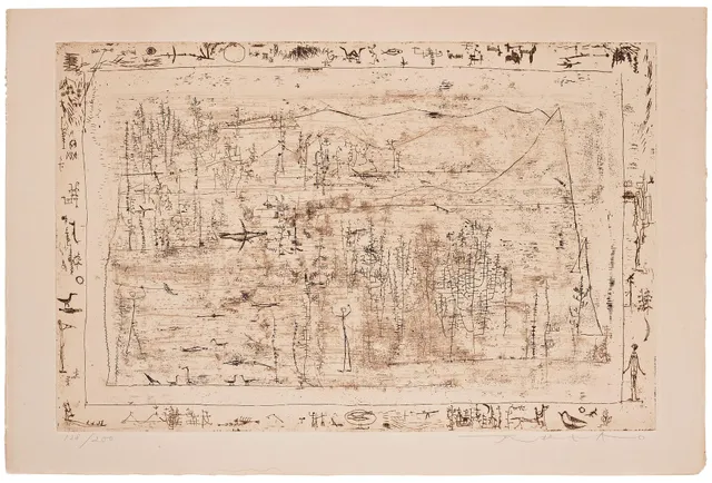Zao Wou-ki, "Flore et Faune".