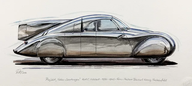 RONY LUTZ. PROJEKT VOLKS-SPORTWAGEN. Original.